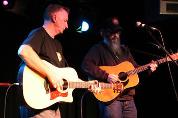 Otis Gibbs with Billy Bragg Otis Gibbs